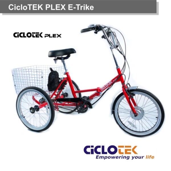 Triciclo Eléctrico Plex E-Trike