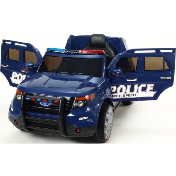 coche infantil eléctrico policía